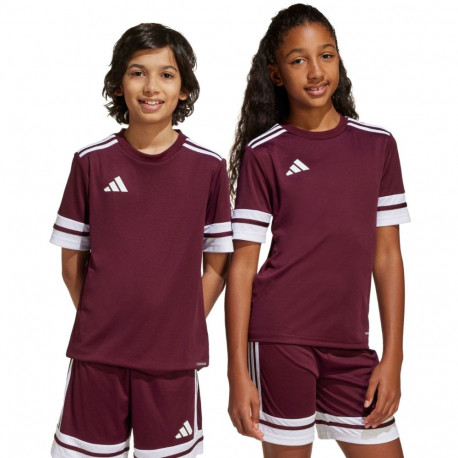 Adidas laste särk Squadra 25 JC8667, tumepunane