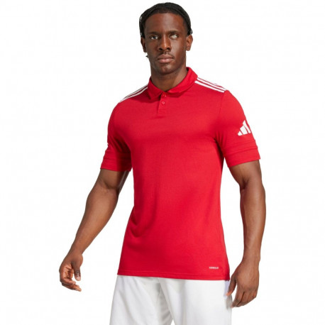 Adidas meeste polosärk Squadra 25 JY3418, punane