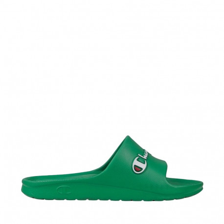Klapki męskie Champion Cabana Slide zielone S22413 GS130