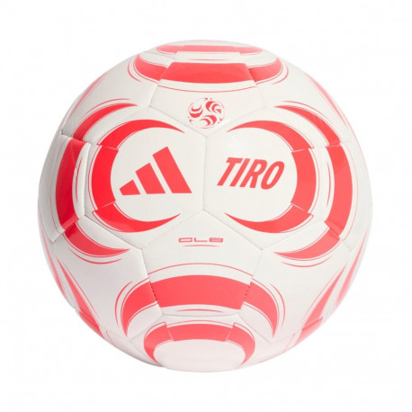 Piłka nożna adidas Tiro Club biało-pomarańczowa JW1531