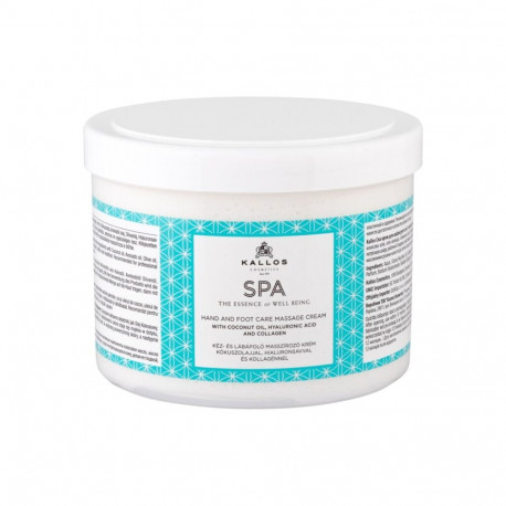 Kallos Cosmetics SPA Hand And Foot Massage Cream Body Cream (500ml)