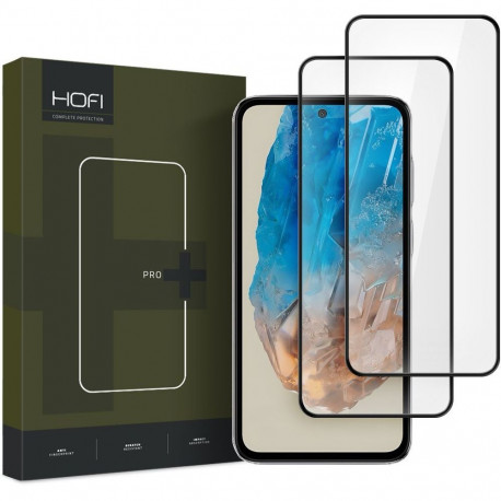 Kaitseklaas Hofi Galaxy M35 5G Pro+, 2tk, must