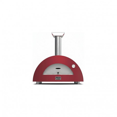 "Alfa Forni Moderno 2 Pizze Holz Antik Rot"