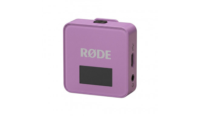 Rode juhtmevaba mikrofon Wireless GO (Gen 3), sirelililla