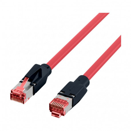 "EFB RJ45 Patchkabel Cat.6A S/FTP PUR Draka UC900 TM21 rot 15m"
