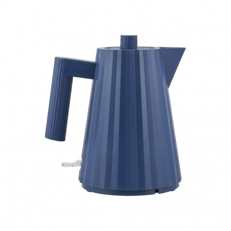 "Plisse Wasserkocher blau, klein"