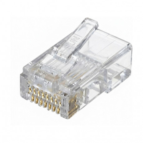 "EFB 37512.1-100 Modular Stecker UTP E-MO 4/4 SF RJ10 VPE100"