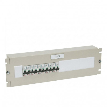 "EFB 19"" 3HE Energieverteilungs-/ Schutzschaltergehuse RAL7035"