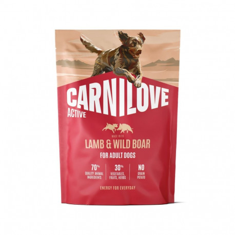 Carnilove Active Lamb & Wild Boar Adult dog food 1,5kg