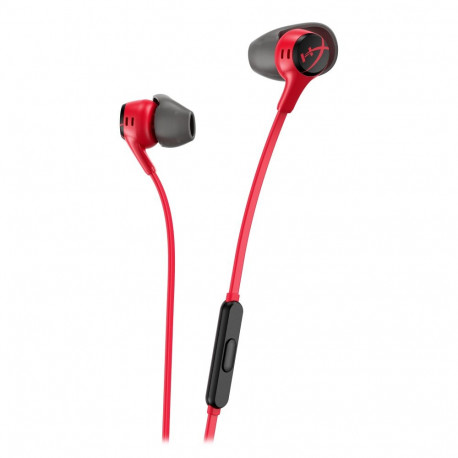 HyperXCloud Earbuds II punane peakomplekt