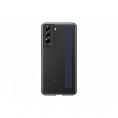 Samsung kaitseümbris Galaxy S21 FE Clear Strap, tumehall