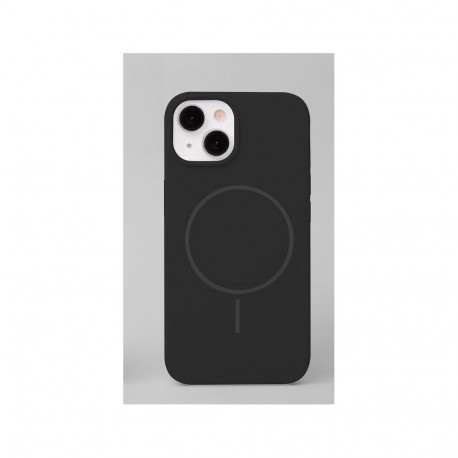 iLike Apple iPhone 12 / 12 Pro Soft Touch Silicone case With Magnetic Black