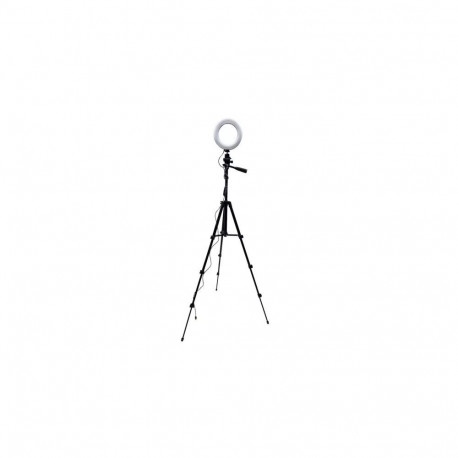 Elight GR1 Tripod 1m for any Camera 1/4 Grip fix + 5W LED 16cm Ring + Phone fix + Pouch Black