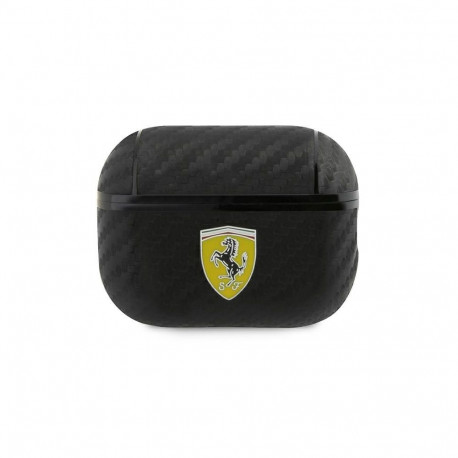 Ferrari Ferrari FESAP2CABK AirPods Pro 2 cover black/black On Track PU Carbon