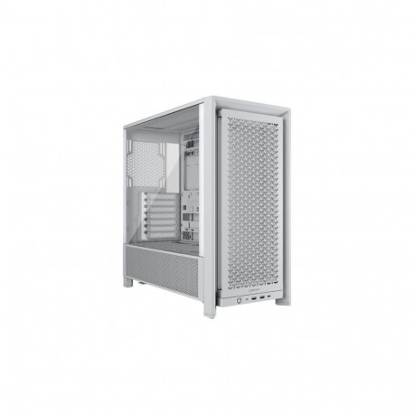 Computer Case - Corsair 4000D, ATX, Dual 140mm Fan Support, White