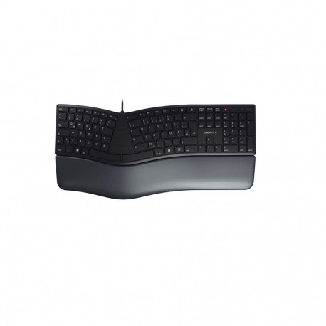 Keyboard - Cherry KC 4500 ERGO USB QWERTZ, Adjustable Height, Multimedia Functions, Black