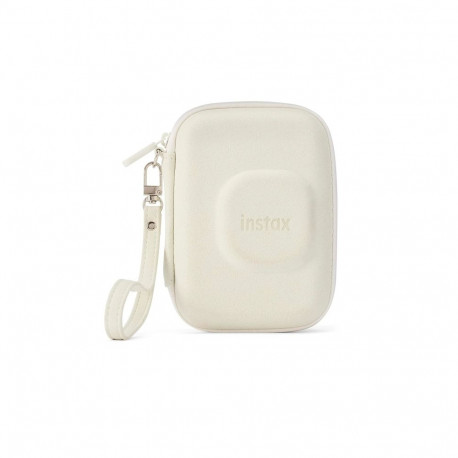 Case - Fujifilm Instax Mini LiPlay Camera Case, Lightweight, Snug Fit, Misty White