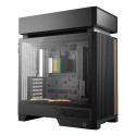 Computer Case - DeepCool CL6600 Midi Tower, Tempered Glass, Multi-Color Illumination, Black