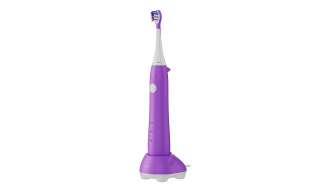 AENO DB9V Sonic Toothbrush for Kids, 600mAh, 3 Brush Heads, IPX7, Violet