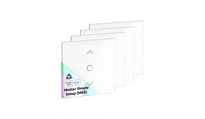 MEROSS MRS100MA(EU) Smart Wi-Fi (Matter) Roller Shutter Switch (4-Pack)