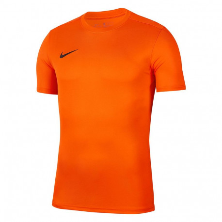Koszulka dla dzieci Nike Dry Park VII JSY SS pomarańczowa BV6741 819