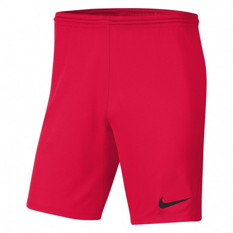 Spodenki dla dzieci Nike Dry Park III NB K jasnoczerwone BV6865 635