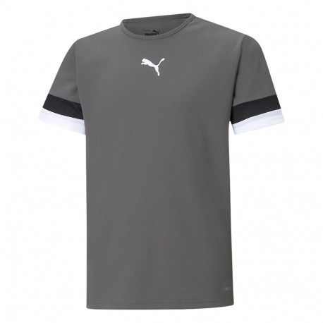 Koszulka dla dzieci Puma teamRISE Jersey Jr szara 704938 13