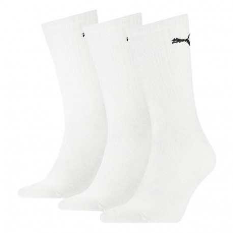 Puma spordisokid 907940 02 Crew kerged 3 paari, valge