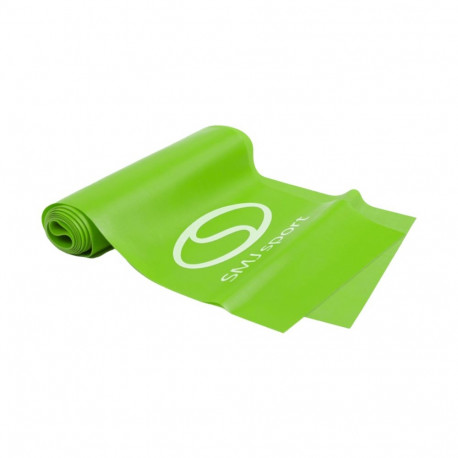 Taśma oporowa fitness Smj 0,35 mm 150x15 cm light zielona EX035