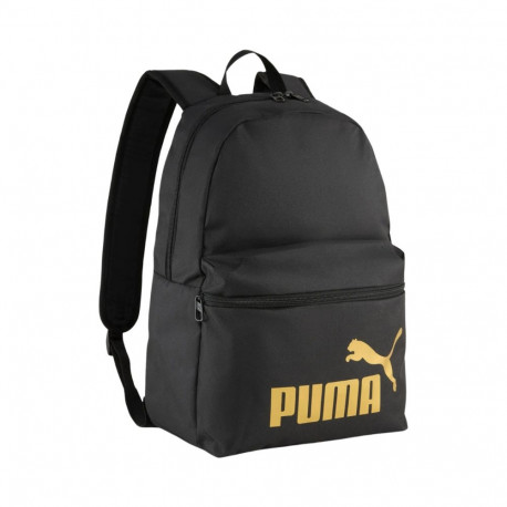 Puma seljakott Phase 91164 03, must-kuldne