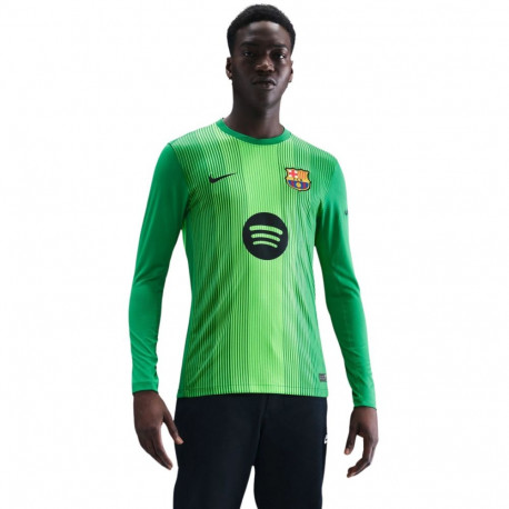 Nike meeste särk HQ0477 311 2025/26 Stadium väravavahi FC Barcelona S, roheline
