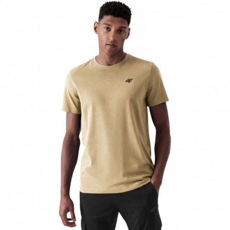 4F meeste t-särk M4484 4FWSS26TTSHM4484 83S 5XL, beež