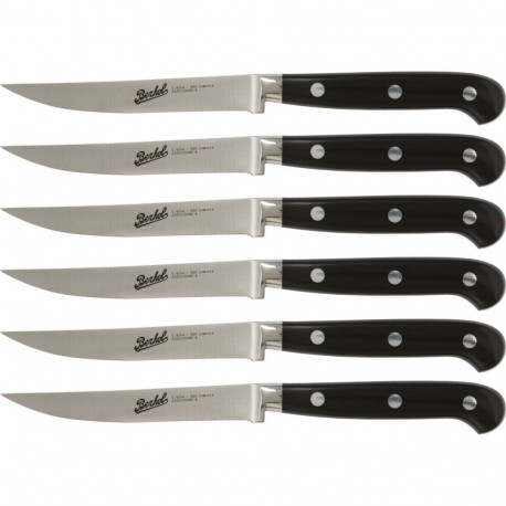 Berkel Adhoc Glossy Black Steak Set 6-pcs.