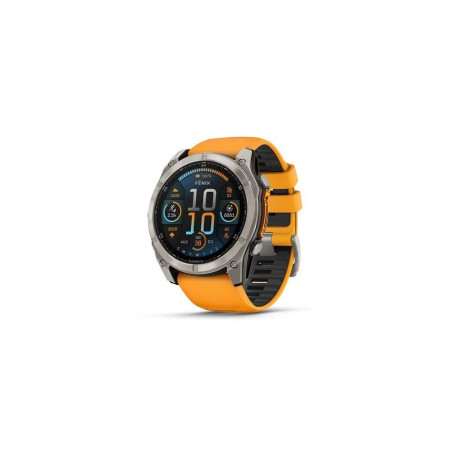 Garmin nutikell FENIX 8 010-02905-11, safiir/oranž