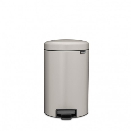 BRABANTIA atkritumu tvertne ar pedali NewIcon  12 l  Soft Grey 252303 (8710755252303)