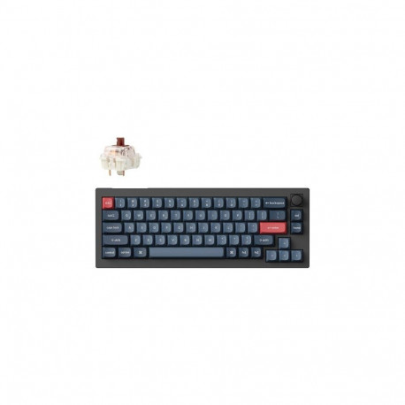 KEYBOARD WRL V2 MAX RGB/CARBON BLACK V2M-D3 KEYCHRON V2M-D3 (4895248868583)
