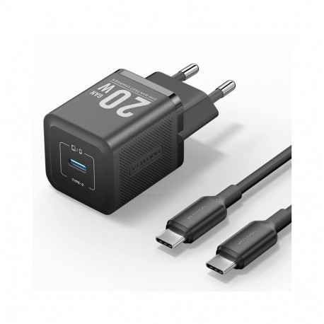 MOBILE CHARGER WALL USB +CABLE/20W TZ-FEPB0-EU-01 VENTION TZ-FEPB0-EU-01 (6922794786233)