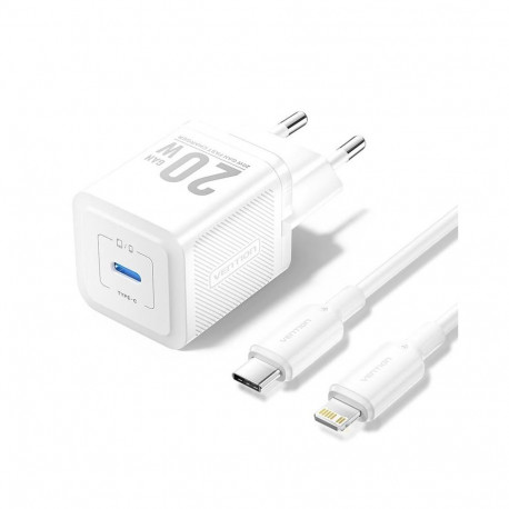 MOBILE CHARGER WALL USB-C/20W TZ-FEPW0-EU-02 VENTION TZ-FEPW0-EU-02 (6922794786301)