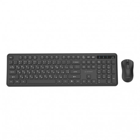 KEYBOARD +MOUSE WRL CYRILLIC/BK KBS-WPS-01-CYRL GEMBIRD KBS-WPS-01-CYRL (8716309137010)