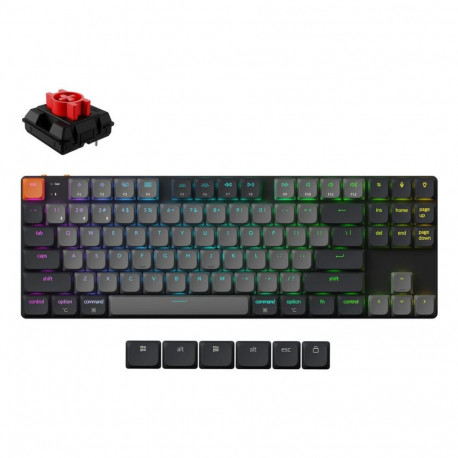 KEYBOARD WRL K1 RGB/BLACK K1X-B1 KEYCHRON K1X-B1 (4895248888642)