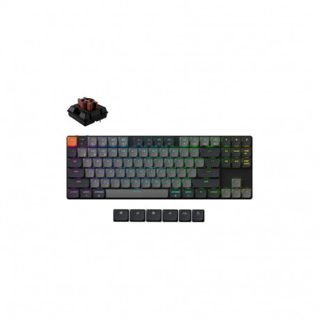 Keychron juhtmevaba klaviatuur K1X-B3 RGB, must