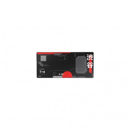 Trust hiirematt GXT759W 25716 XXL, punane/must