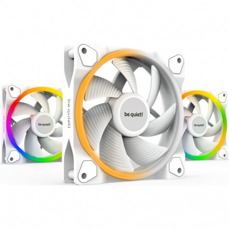 be quiet! ventilaatorid BL100 120mm PWM 3-pakk, valge