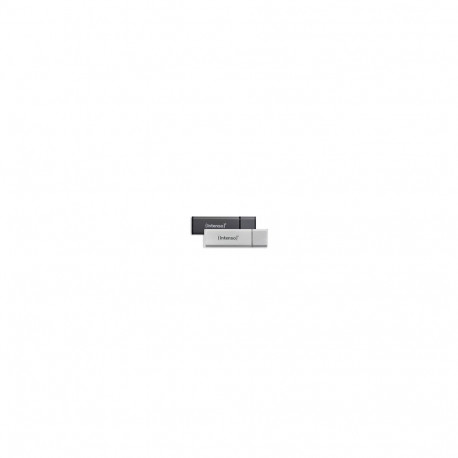 Intenso USB-mälupulgad AluLine 2x32GB USB Typ-A 2.0 (3521480) 4034303026937, antratsiit-hõbe