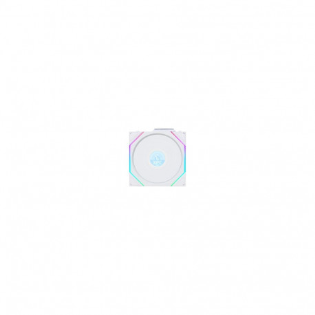 Lian Li UNI FAN TL Wireless LCD Lufter  ARGB  PWM - Reverse Blade  120 mm  white