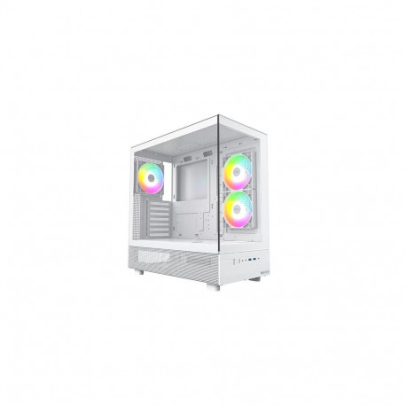 Montech XR Midi-Tower case  Tempered Glass - white
