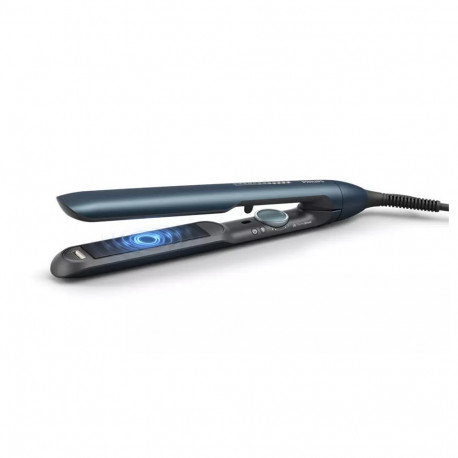 Jaunums! PHILIPS ThermoShield matu taisnotājs  zilganzaļš BHS732/00