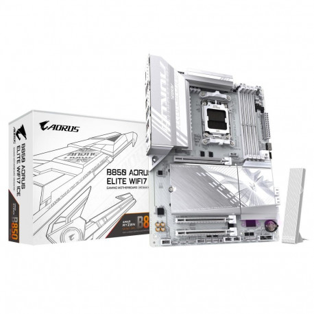 Gigabyte B850 A ELITE WF7 ICE  Processor family AMD  Processor socket AM5  DDR5  Supported hard disk