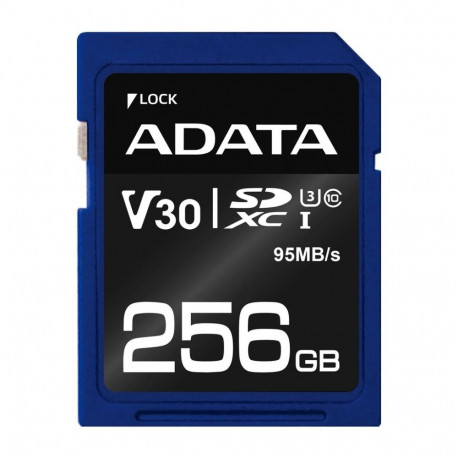 ADATA Premier Pro SDXC UHS-I U3 Class 10 256GB (R95/W60) retail