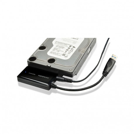 Axagon SATA USB 3.0 pocket + power supply Black (ADSA-FP3)